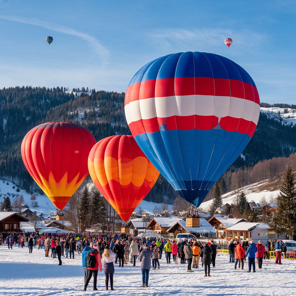 Фестиваль воздушных шаров в Фильцмосе