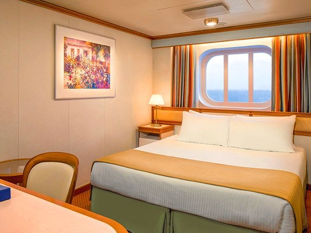 Каюта с панорамным окном