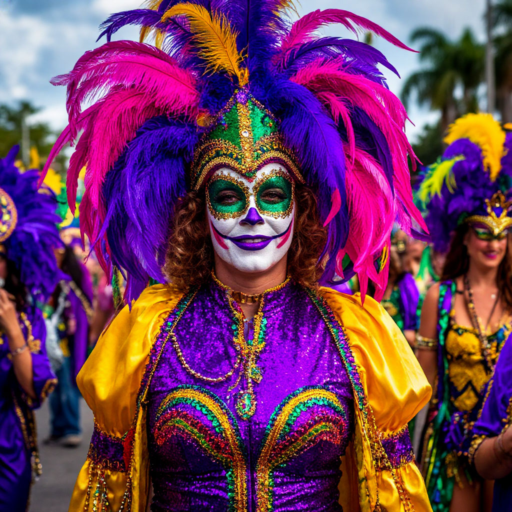 Жирный вторник в Новом Орлеане – Марди Гра