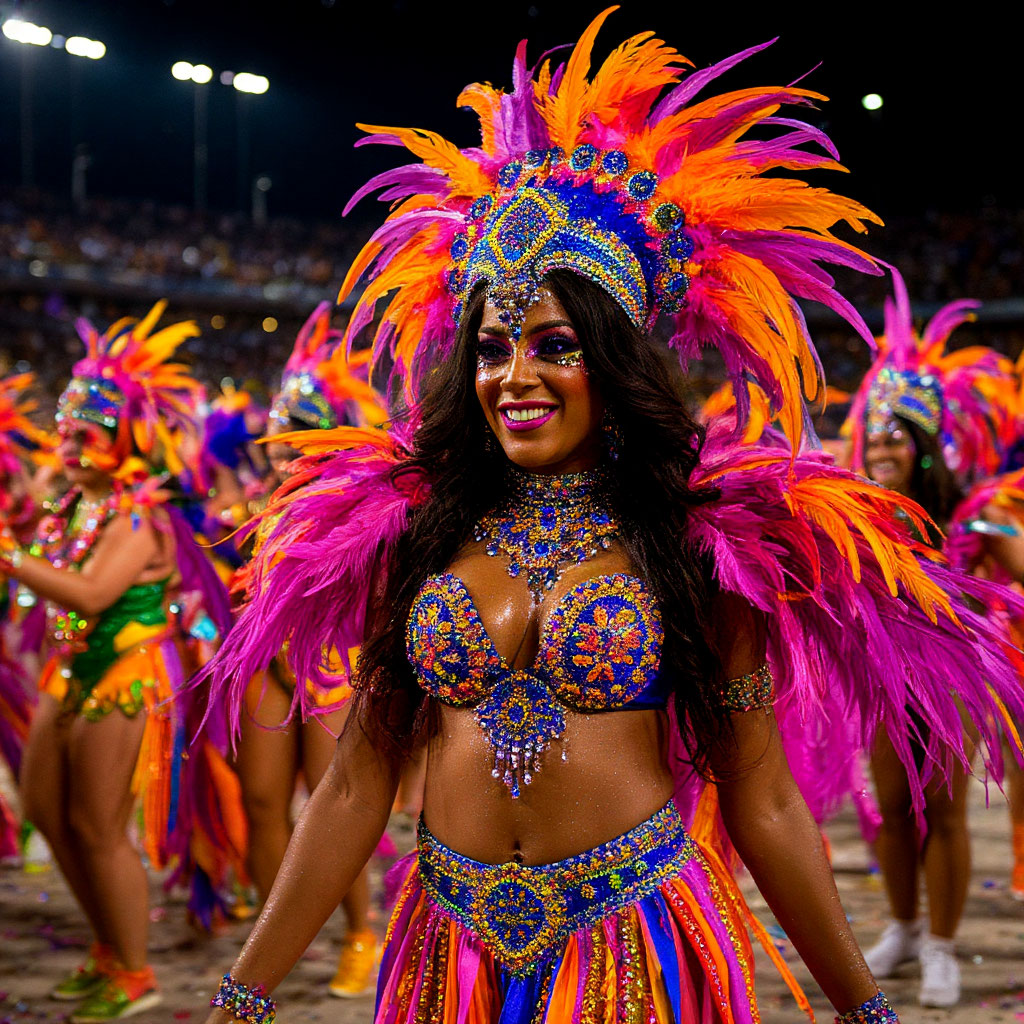 Карнавал в Рио-де-Жанейро