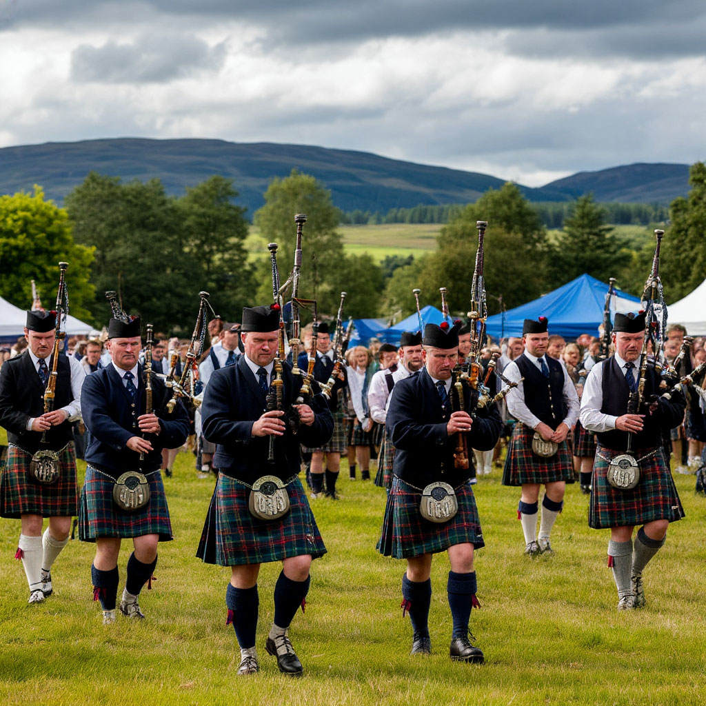 Высокогорные Игры в Шотландии