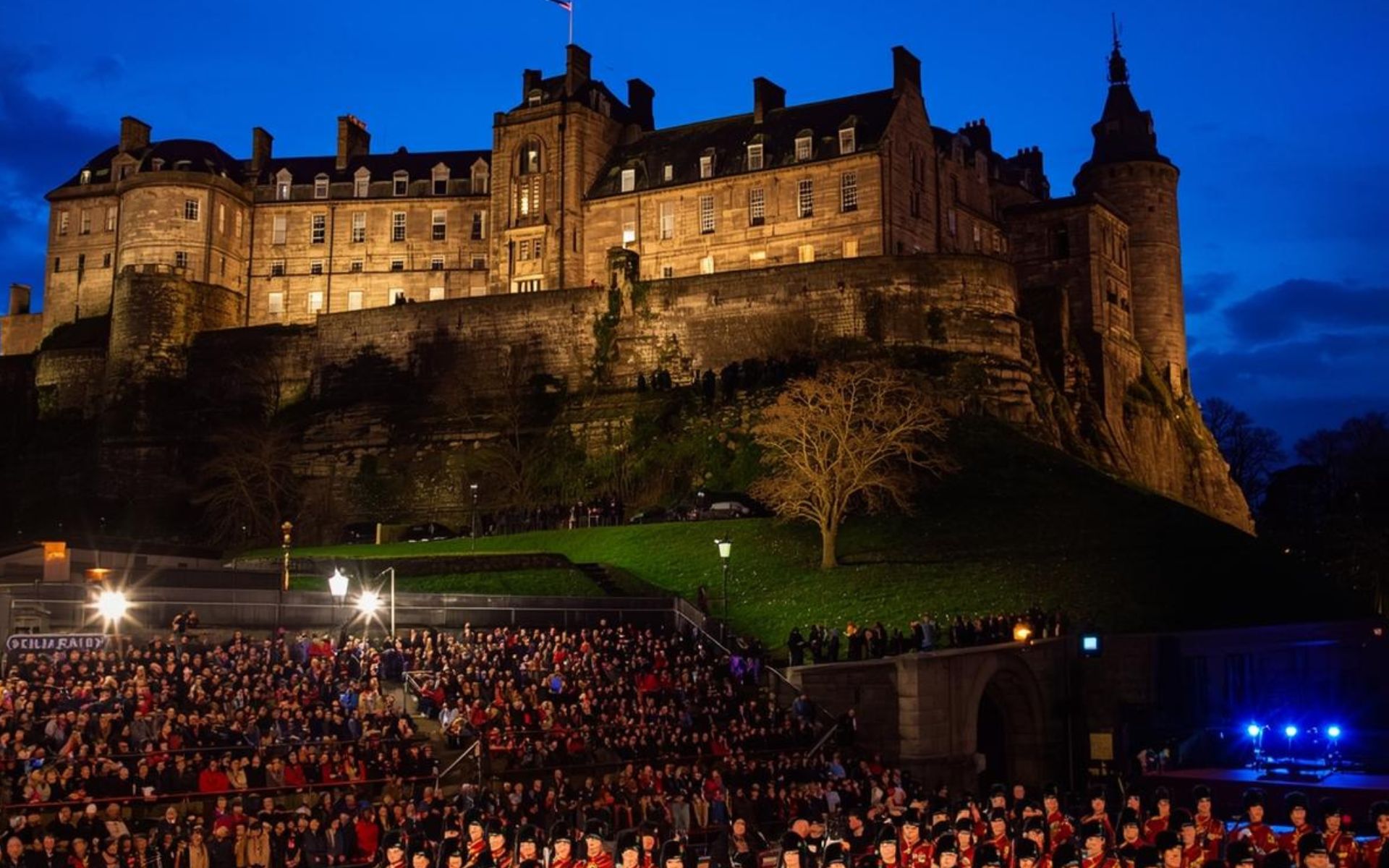 Фестиваль военных оркестров «Милитари Тату» в Эдинбурге