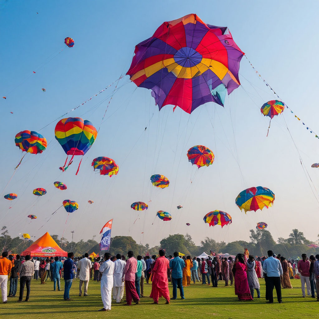 Международный фестиваль бумажных змеев