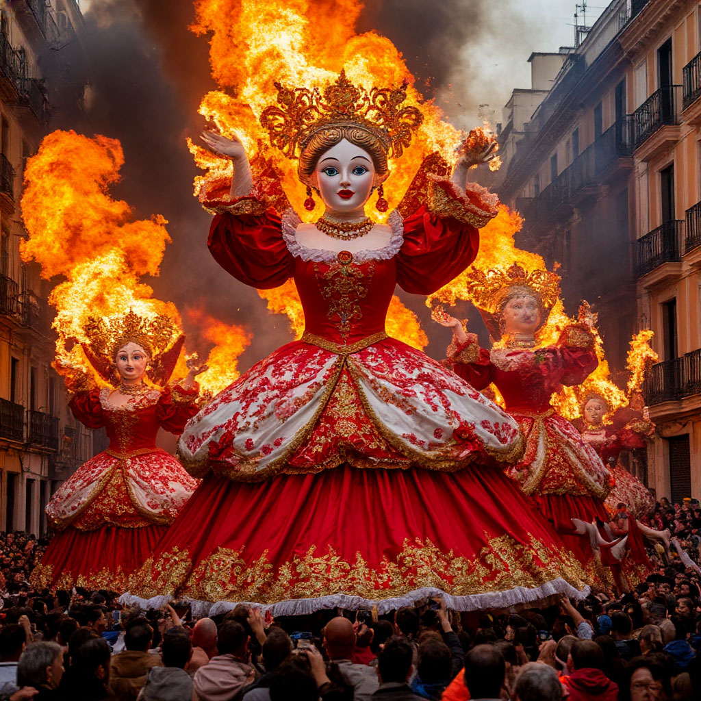 Праздник огня в Валенсии